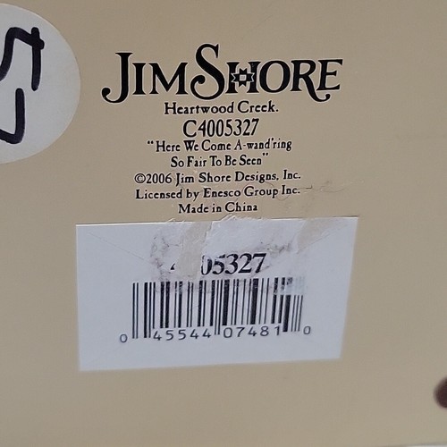 JIM SHORE Here We Come A-wand'ring So Fair to Be Seen WOMAN CAROLER FIGURINE - Picture 17 of 22