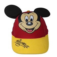 Mickey Mouse Ears Youth Snapback Hat Multicolor One Size Adjustable Disney Parks