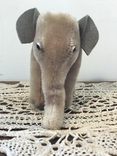 Vintage Mohair Steiff Toy 1950 s Elephant
