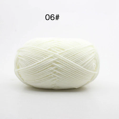 62 Colors Milk Cotton Skeins Hand Knitting Wool Baby Crochet Chunky Yarn 50g - Picture 18 of 87