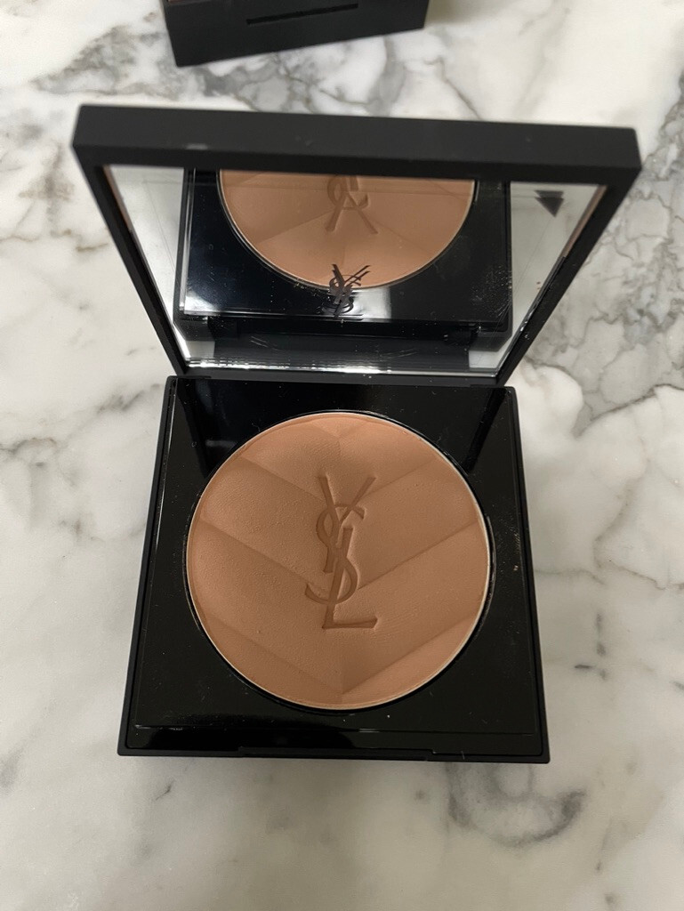 YVES SAINT LAURENT YSL ALL HOURS BRONZER POWDER #1 LIGHT