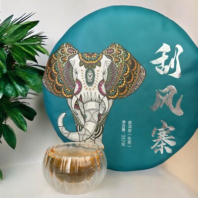 Golden Sip 2019 Shen Puer  Fengzhai Elephant  Raw Puerh Unfermented High Quality