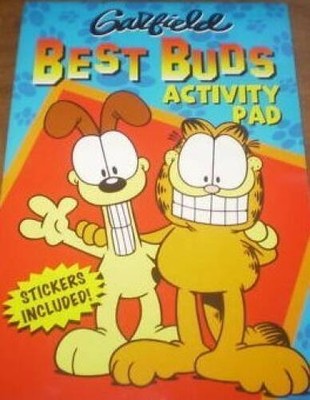 garfield-best-buds-activity-pad-paperback-good-ebay