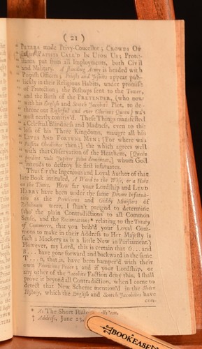 1713 John Dunton Neck or Nothing In a Letter to the Right Honourable Lord Disbou - Picture 4 of 6