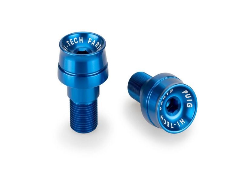 Puig Blue Speed Bar Ends Yamaha TMax 560 Tech Max 2022-2024