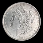 1882-O/S Morgan Silver Dollar Choice AU+