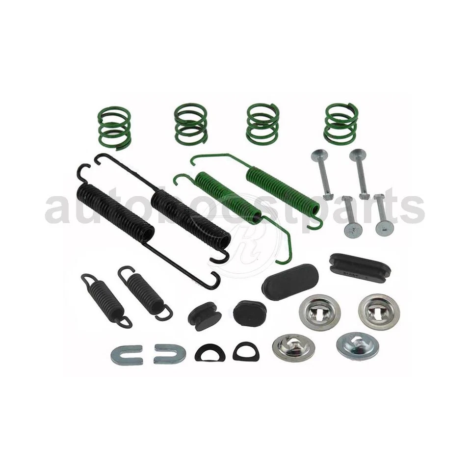 Rear Brake Shoe Brake Drum Drum Brake Hardware Kit for 2009-2014 Nissan Cube - Image 3 of 4