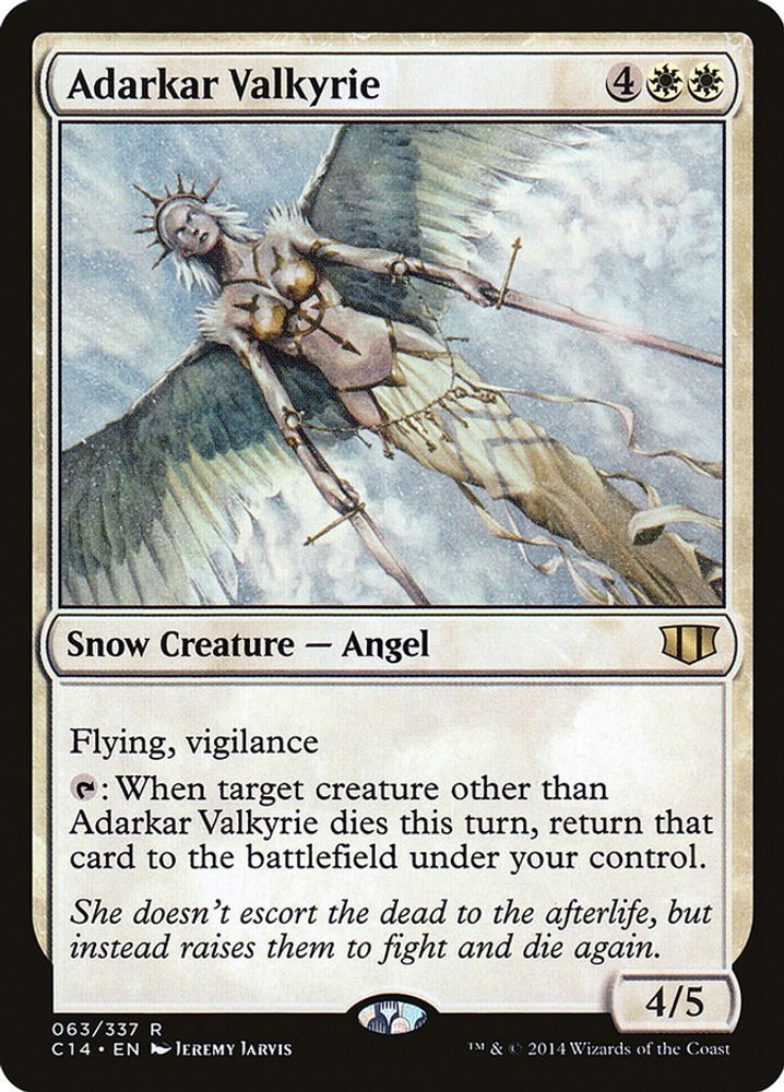 Adarkar Valkyrie - 63 - Commander 2014 - LP