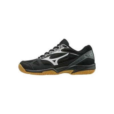 Mizuno New Cyclone Speed 2 Black Silver Volleyball  Sneakers Badminton Womens 5