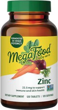 2 X MegaFood Zinc Supplement - Immune Support...