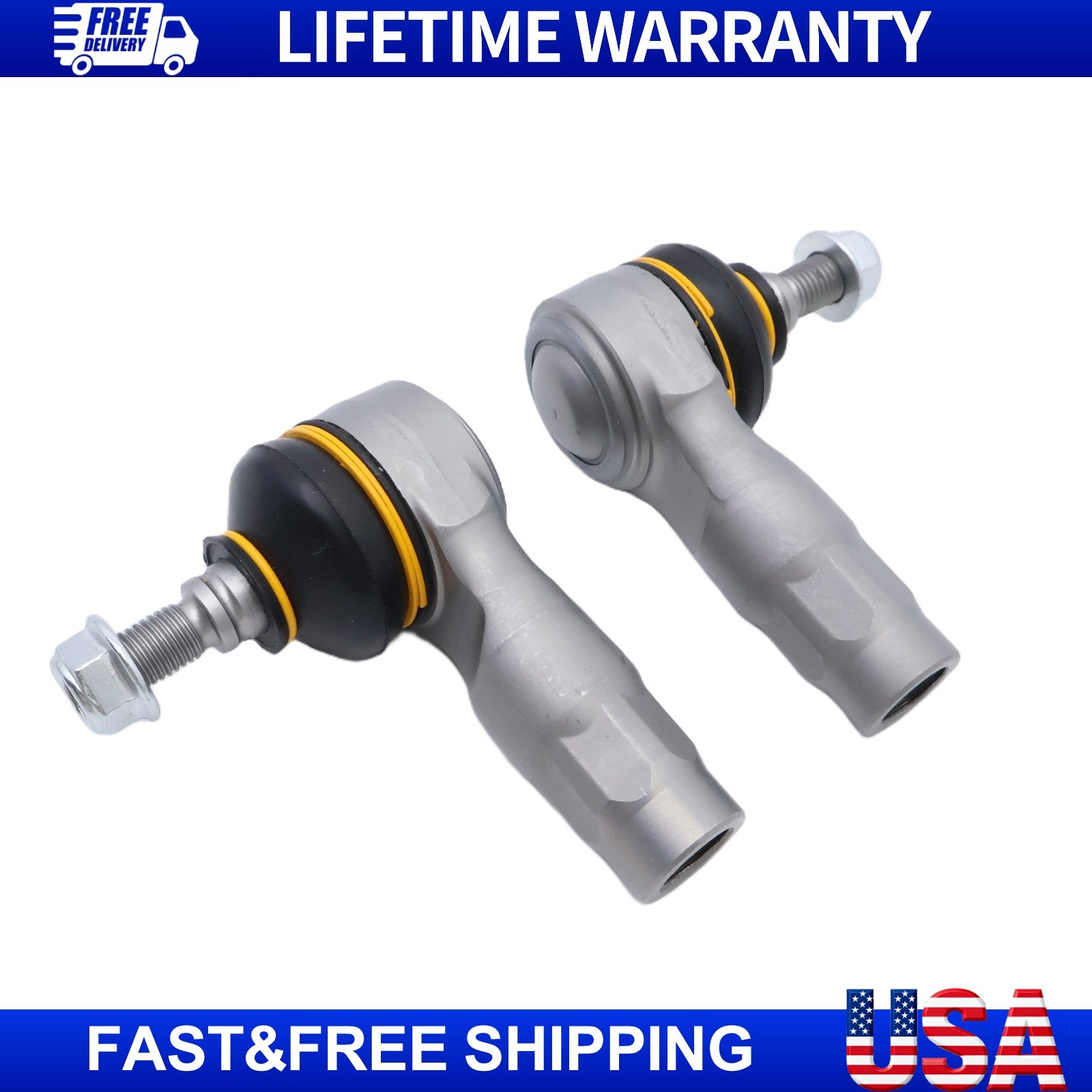 Maserati Quattroporte 2003-2012 Front Right Inner Tie rod ends 4 pcs