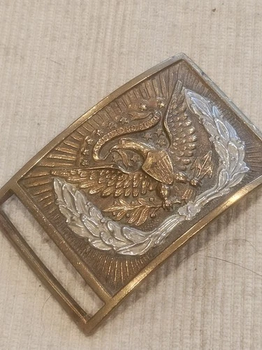 1851 Original OUTSTANDING Civil War NCO Enlisted Sword Eagle Belt Buckle L@@K!!!