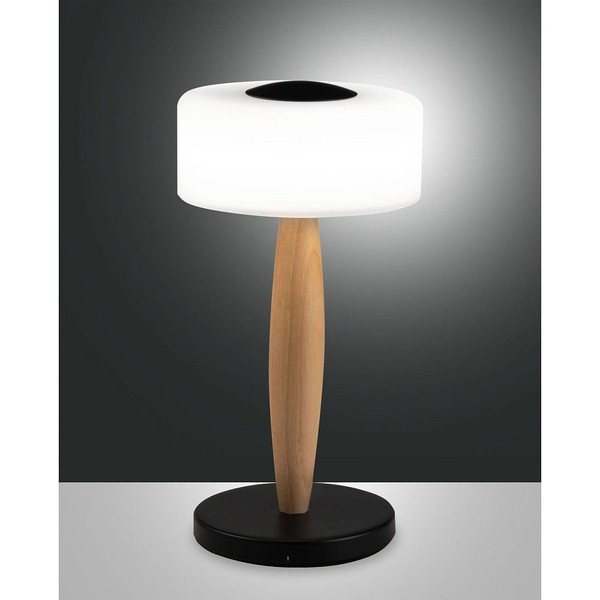 Led Tischleuchte Elea, 8W, 3000K, 860Lm, IP20, Dimmbar, Schwarz-image
