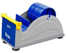ICO by Excell Triple Premium Extra Wide Metal Multi-Rolls Desktop Tape Dispenser