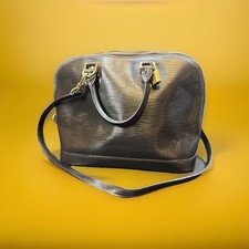 Louis Vuitton Alma Epi Purse Black Vtg