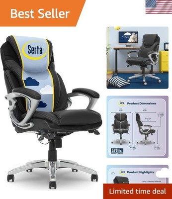 Bryce Executive Office Chair - Ergonomic Design with Patented AIR Lumbar Support