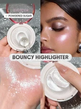 SHEGLAM Glowchi Bouncy Highlighter-Powdered Sugar Graduation Cruelty-Free NEW