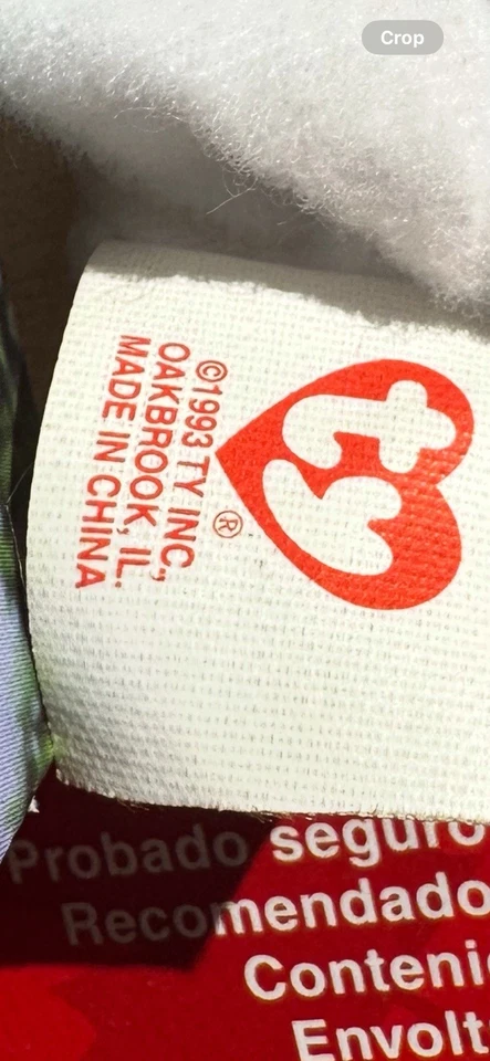 Rare Ty Maple Bear 1993 Oakbrook Tush Tag Error MWMT McDonalds VTG Sealed Canada - Image 4 of 4