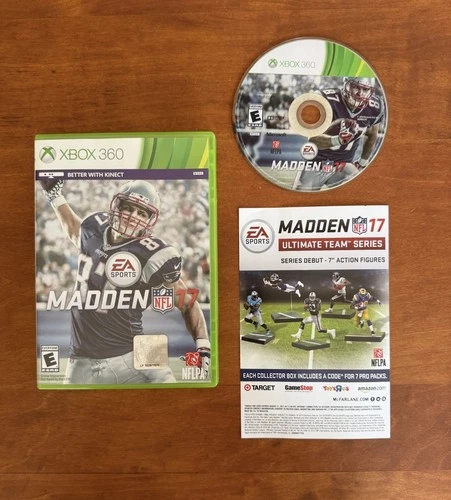 Madden NFL 17 (Microsoft Xbox 360) CIB Complete & Tested - Ships Fast