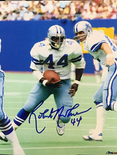 ROBERT NEWHOUSE Signed DALLAS COWBOYS 8x10 PHOTO with COA