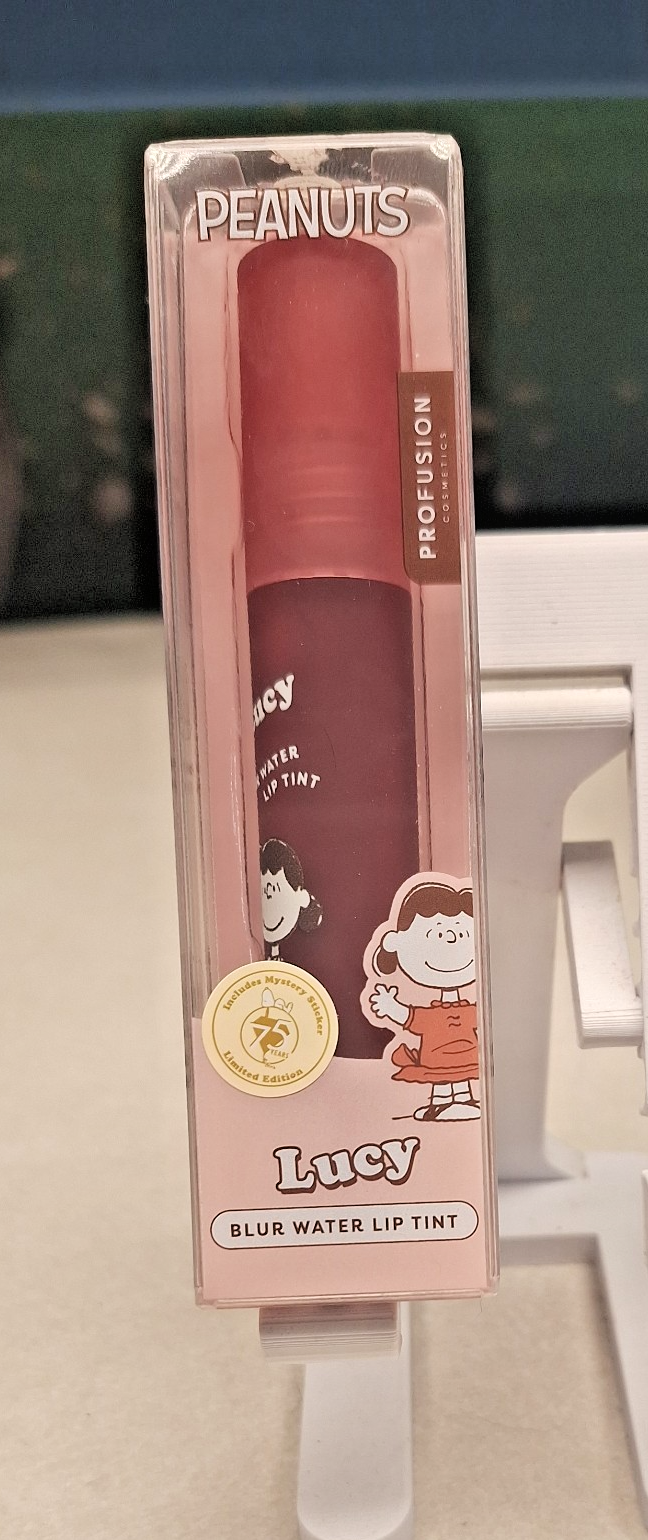 75th Anniversary Peanuts x Profusion Lucy Blur Water Lip Tint New in Box-image