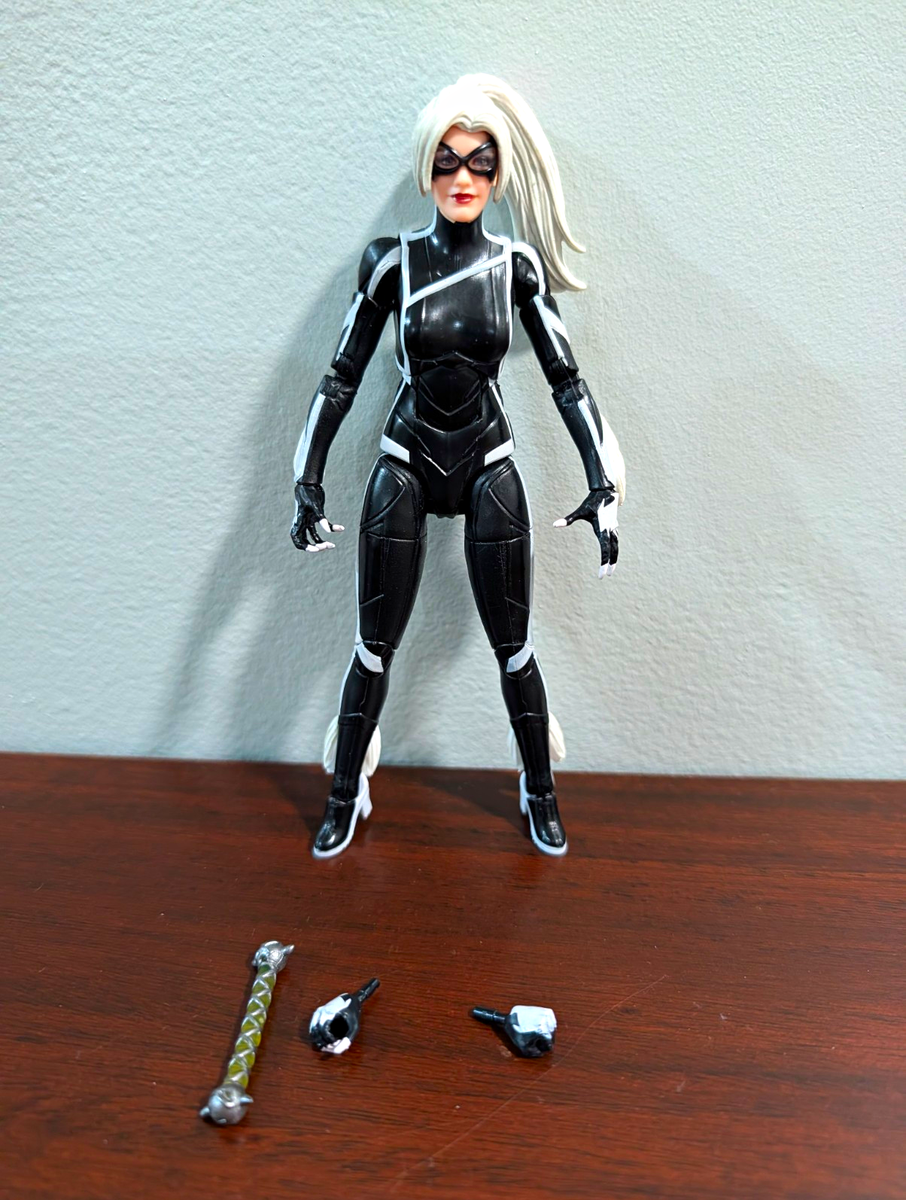 Hasbro Marvel Legends Gamerverse Black Cat Spider-Man PS4 6