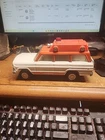 Vintage TONKA Jeep Wagoneer Rescue Vehicle  1970's  Ambulance #53078 White / Ora