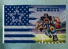 Dallas Cowboys Flag 3'X5' Banner NFL FAST FREE Shipping US SELLER