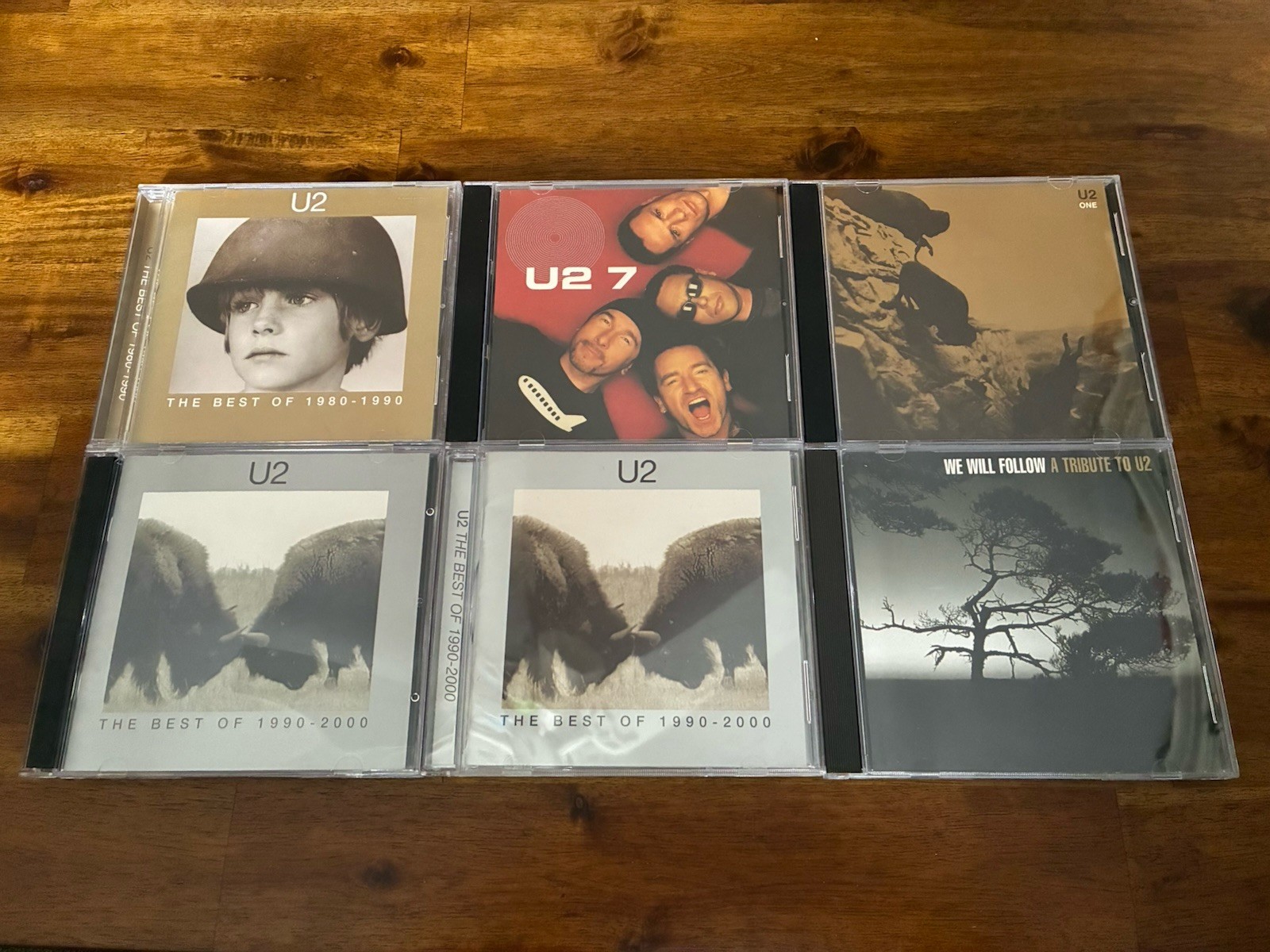 U2: 6 CD Lot of Best Of, EPS, and Tribute. Bono, The Edge