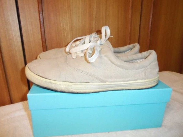 Men C&A Loafers Beige Textile 41