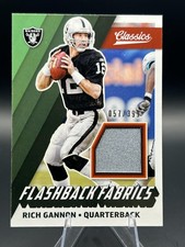 Rich Gannon 2017 Panini Classics Game Used Jersey Relic # /399