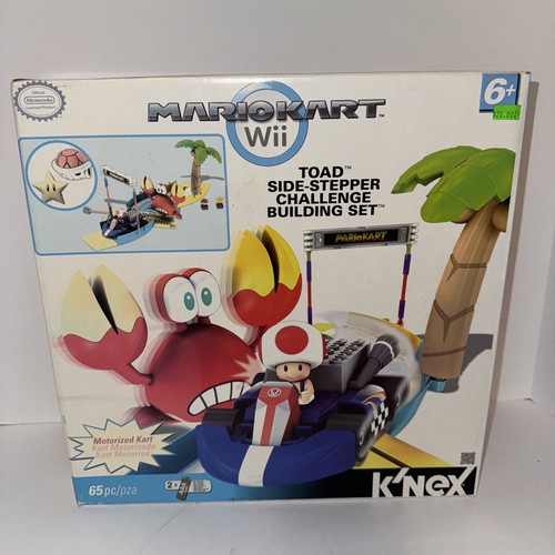 K’Nex Mario Kart Wii Toad Side-Stepper Challenge Building Set New Open Box