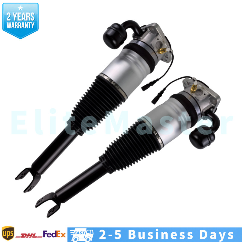 2x Rear Air Suspension Shock Struts For Bentley Continental Flying Spur 2004-18