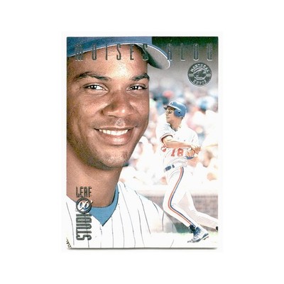 Moises Alou 1996 Leaf Studio #101 Montreal Expos Baseball Card NM