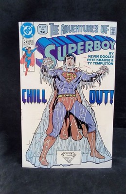 The Adventures of Superboy #21 1991 DC Comics Comic Book