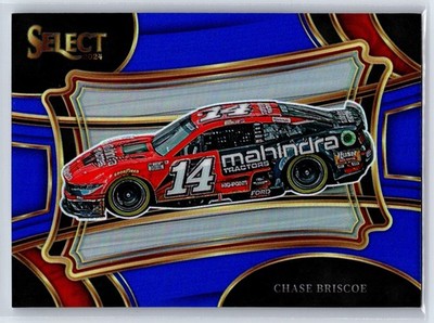 2024 Panini Select #101 Chase Briscoe Blue Prizms #/175