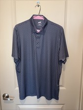 Puma Palm Print Golf Polo Men  s Size XL
