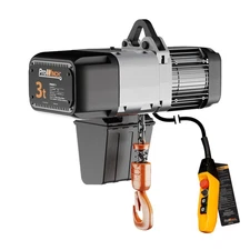 Electric Chain Hoist 3 ton Variable Speed 220V 1ø 50~60HZ 30ft G100 Nickel