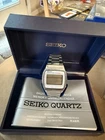 Vintage Seiko M354-5020 Lcd Mens ” Watch  With Box Untested
