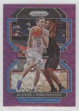 2021-22 Panini Prizm Purple Wave Prizm Aleksej Pokusevski #225 0b3