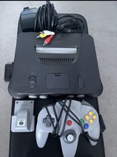Nintendo 64 Console with Controller Rumble Pack and Goldeneye Game