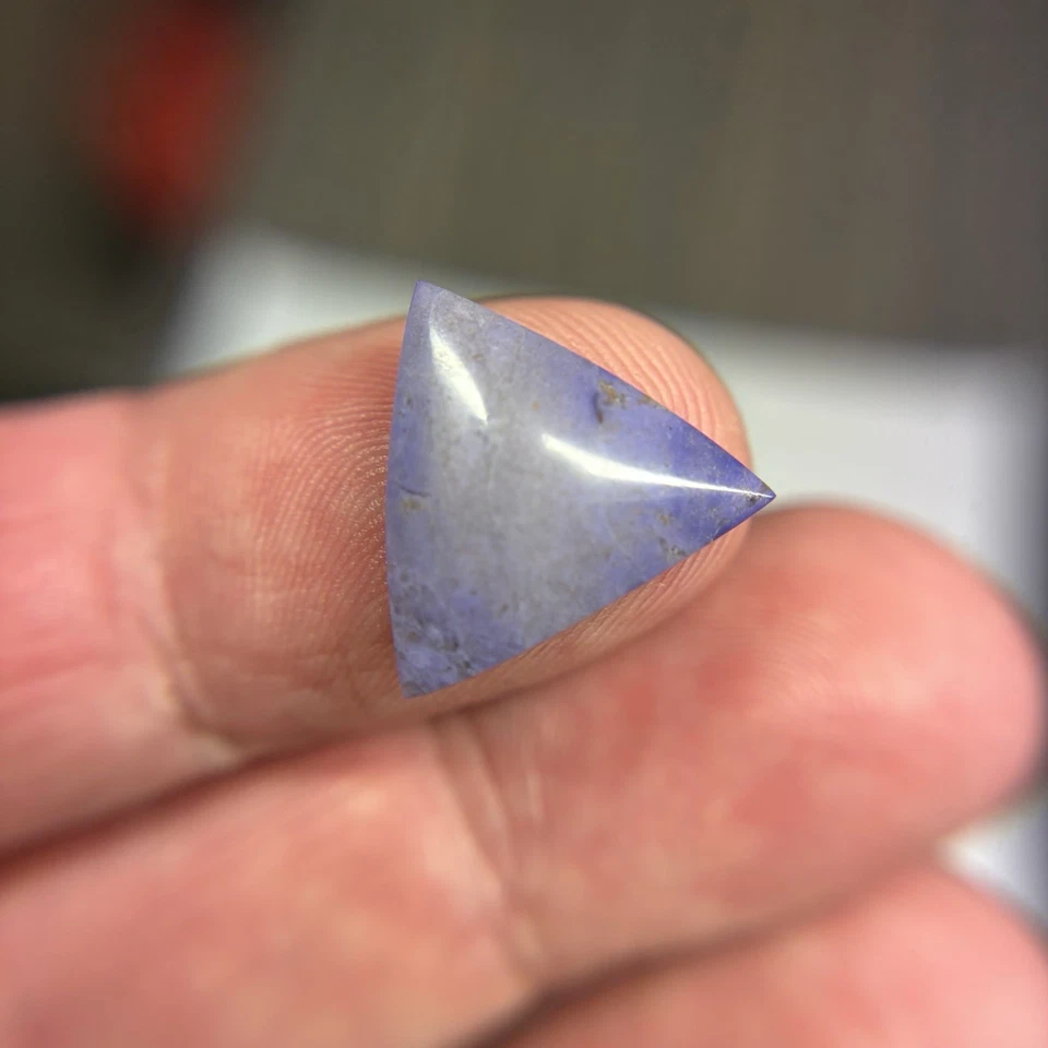 Purple Turkish Jade Cabochon Lavender Jadeite Lapidary Mineral Cab Gemstone 1.7 - Image 3 of 4