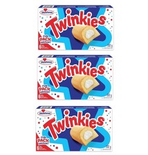 Hostess Twinkies Cake With Creamy Filling Individually Wrapped 202g Box X 3 Boxs