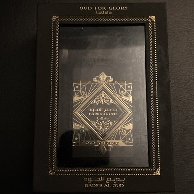 Oud For Glory Badee Al Oud by Lattafa 3.4 oz EDP Parfum Cologne New in Box