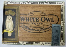 Vintage White Owl Cigar Box 10 Cent Invincible General Cigar Co.
