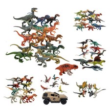 Jurassic World Mixed Dinosaur Lot 62 Figures  Vehicle