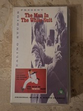 The Man In The White Suit VHS Video Tape  NEW  SEALED -Freeepostage