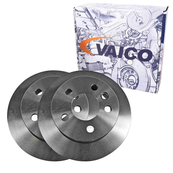 2X Vaico Bremsscheiben 260Mm Voll Vorne Passend FüR VW Transporter | V10-40023-image