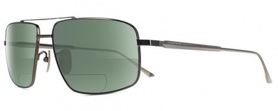 Chopard SCHF21M-568P Titanium Mens Polarized BIFOCAL Sunglasses in Gunmetal 60mm