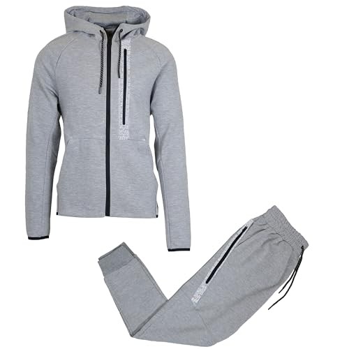 СОВРЕМЕННАЯ ФЛИСОВАЯ ТОЛСТОВКА GALAXY HARVIC RP С КАПЮШОНОМ НА МОЛНИИ TECH JOGGER 3XL - ВЕРЕСКОВО-СЕРЫЙ 6190₽